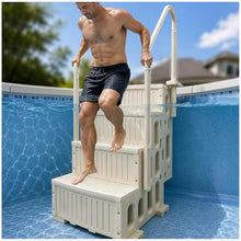 4-Step Heavy Duty Non-Slip Above Ground Pool Ladder