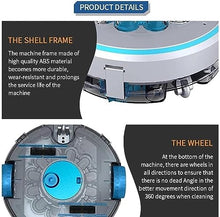 KANGJIEM Automatic Robotic Pool Cleaner, Smart Cordless Swimming Pool Vacuum Cleaner, Rechargeable Robotic Pool Cleaner, for Above-Ground or In-ground Swimming Pool Up to 540+Sq Ft