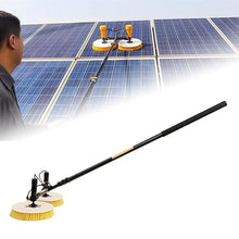 Photovoltaic Panel Cleaning Tool, Window Solar Panel Cleaning Brush, Home Roof PV Panel Cleaner, Dual Head Cleaner for Commercial Large Unpowered Clean Environments 2.1m-7.5m.