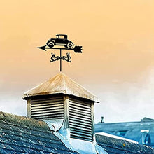 Decorative Wind Vane Weather Vane Garden Mount Yard Stake Iron Weathervane Farm Durable Scene Outdoor Yard Weather Vane Professional Measuring Tool (Wine Bottles) (Sailing Ships)