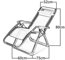 MHJKHG Sun Lounger Gs Sun Loungers Recliners Patio Deck Chair Reclining Outdoor Portable Rocking Chair Supports 200kg with Cushions,Black，Black