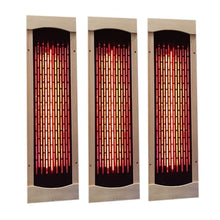 BINBINNIAO Full Ceramic Infrared Sauna Heater Tube, Sauna Accessories Ceramic Sauna Heater Panel for Home Spa(3pcs)