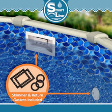 Smartline 24 ft Round Waves of Poseidon Pool Liner