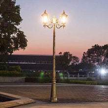 Xinmeiyue Elegant Vintage Outdoor Landscape Light - IP55 Waterproof E27 High Pole Street Lamp for Garden, Patio, and Pathway