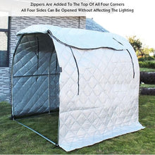 ZFUCMAYL Garden Greenhouse Cover,Portable Shed with Roll Up Zipper Door,Thickened Plant Space Covers Quilt for Outdoor Plants,Only Includes Quilt(600x300x200cm)