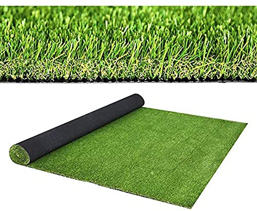WMG GRASS Premium Artificial Grass, Easy to Clean Drainage Mat,11' x 98' Artificial Turf for Dogs, Pet Turf Realistic Indoor/Outdoor Mat 11FTX98FT (1078 Square FT)