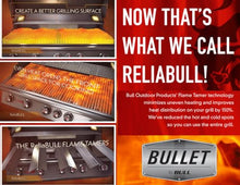 Bullet by Bull Stainless Steel Outdoor - Built-In Natural Gas Grill -Outdoor Kitchen Island Bundle - Includes 4 Burner BBQ, Double Access Door & Double Storage Drawer
