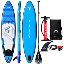 Modern-Depo 11'2" Inflatable Stand Up Paddle Board Aqua Marina Triton SUP