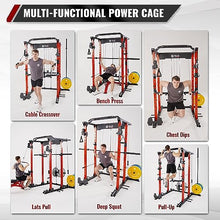 MAJOR LUTIE Fitness Power Cage Red