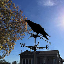 Animal Metal Weather Vane Garden Weathervane Roof Wind Vane Hollow Wind Direction Indicator Kit for Outdoor Farm Paddock Gazebo Decoration (Style 5) (Style 4)