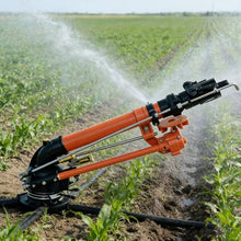 YXINHONGYUE Upgrade Farm Watering Equipment for Agricultural Irrigation & Dust Control 360° Auto Rotation Turbine Sprinkler Gun High-Pressure Fogging Nozzle