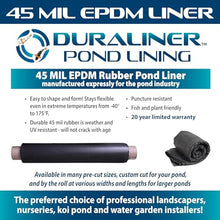 EasyPro RPL105 DuraLiner 10' x 50' 45mil EPDM Rubber Pond Liner Roll