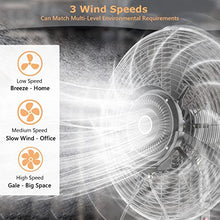 KUYBTU Commercial Oscillating Misting Fan for Outdoor Use, 90-Degree Rotation with 3 Cooling Speeds, Ideal for Patios, Restaurants, Garages, and Gyms