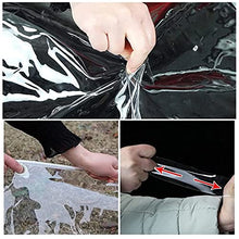 Transparent Tarpaulin Plant Flower Cover Waterproof PVC Plastic Tarp with Eyelets, Plant Sheet Covers Rainproof, 0. 35mm Thick, 400g/m² (Color : 0.35mm, Size : 2x4m/6.56x13.12ft)