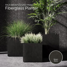 COSAPOTS Reglito Cube Planters for Outdoor Plants, Square Indoor/Outdoor