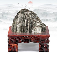 YYBOES Plant Pedestal Stand Retro Wooden Square Base Solid Wood Stone Jade Fish Tank Display Stand Vase Flower Pot Buddha Statue Ornament Base Pedestal Stands for Display