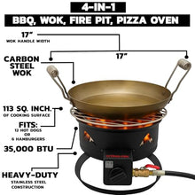 Trail Fire Spark Compact 4-in-1 Portable Propane Camp Grill & Fire Pit