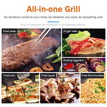 Commercial Electric Griddles, Flat Top Griddle Grill Station, Nonstick Electric Griddle Countertop Hot Plate Commercial Bbq Grill, for Camping, Outdoor, Tailgating, Kitchen, Home, Barbecue,820