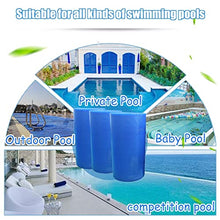 Heat Retaining Blanket 3/6/10/13/16/20/23/26/30ft Pool Cover, Blue 19 Mil Thick Solar Blanket Covers for SPA Pool Hot Tub, Pool Membrane To Keep Leaves Out, Dustproof/ Heat Insulation(5X10m/16X33ft)