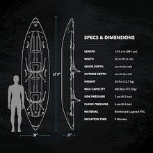 Driftsun Rover Inflatable Tandem Kayak White Water - Rover 220