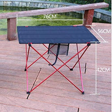 AFPSDLFJDLS Outdoor Table Portable Foldable Camping Furniture Computer Tables Picnic Light Color Anti Slip Folding Desk