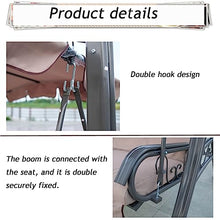 uhyOHF Outdoor Courtyard Porch Swing Iron Swing Hanging Chair Rocking Chair Hammock Swing Chair Suitable for Garden Poolside (