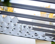 Palram Canopia Stockholm Patio Cover Roof Blinds 11ft x 22ft White