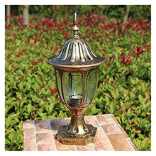 ALDEPO Courtyard Light Europe Outdoor Pillar Lamp Garden Courtyard Fence Column Step Corridor Street Garden Fence Parking Lot Coffee Lighting