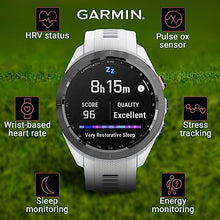 Wearable4U Garmin Approach S70 Golf Smart Watch White +E-bank