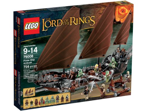 LEGO LOTR Pirate Ship Ambush 79008 Building Set Multicolor