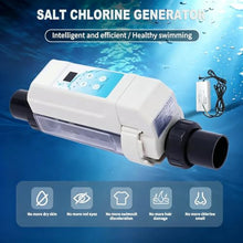 Automatic Saltwater Pool Chlorine Generator, Self-Cleaning Chlorination System, Fits up to 25000 Gallon Pools, for Swimming Pools Spas Hot Tubs EC16