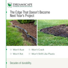 Dreamscape E-Z Edge Aluminum Landscape 72' Edging Kit, 12 Strips, 6' Each