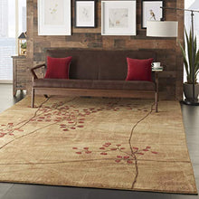 Nourison Somerset Rustic Area Rug 9'6" x 13' Latte