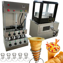 TXMACHINE 3000W pizza cone machine 2000W Pizza Oven pizza 600W display warmer with 12 holes (cone maker+oven+display warmer, 110V/60HZ)