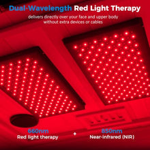 Gollense Infrared Sauna with 660 & 850nm Red Light Therapy, 2 Person, Black