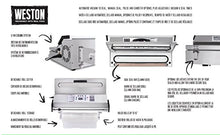 Weston Pro-3500 Commercial Grade Vacuum Sealer 15" Bar Stainless Steel