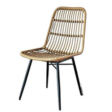 GLigeT Balcony Table and Chair Set Rattan Outdoor Chairs Nordic Minimalist Modern Wrought Iron Leisure Garden Chair Balcony Beach Outdoor Furniture Bistro Table Set (Color : 1 chair-02)