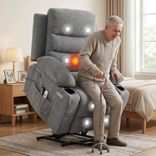 Garvee Oversized Power Lift Recliner Chair for Big and Tall with Wide Seat