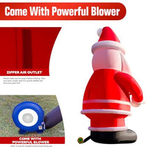 WARSUN 27Ft Giant Inflatable Santa Claus Outdoor Christmas Decoration Red