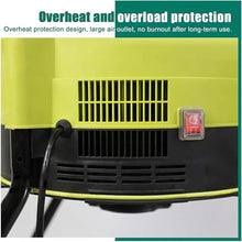 2500W High-Power Garden Shredder Crusher,Electric Leaf Mulcher Shredder,8000rpm Leaves Chippers, Shredders and Mulchers with Wheels and Storage Bag,for Yard Cleanup,Composting,40MPowerCord