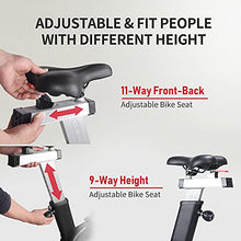 leikefitness AirBike Indoor Cycling Stationary Bicycle Black With Red