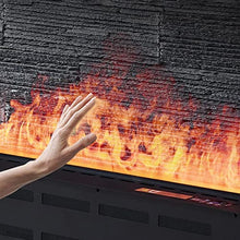 oaxroe Bedroom Fireplace Simulation Flame Electric Fireplace Insert Simulation 3D Flame Fake Fireplace Home Decoration Without Heat,steam Humidifier, Fireplace Heater(L 100cm)