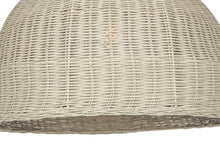 Kouboo All Weather Wicker Outdoor Dome Pendant Lamp - Parent (Antique White)