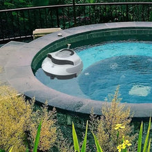 KANGJIEM Automatic Pool Cleaner, Powerful Robotic Pool Vacuum with 2 Motors, Wall Climbing,100 Mins Running Time for Above-Ground Pools up