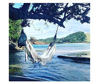 Indoor Lace Outdoor Double Hammock Cotton Hanging Chair Hammock Tassel Swing Seat Swing 240 x 150