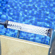 Swimming Pool Escalator 304 Stainless Steel Swimming Pool Special Ladder Frame 3-Level Non-Slip Water Ladder no Embedded/Silver / 50cm (Silver 50cm)