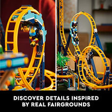 LEGO Icons Loop Coaster Set 10303 Model Building Kit Multicolor