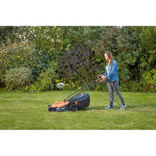 BLACK+DECKER Wired Trimmer - 6 adjustable heights, orange, BEMW481BH-QS
