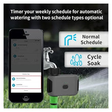 Watering Timers, Bluetooth Garden Water Timers Rain Delay Programmable Automatic Sprinkler Drip Irrigation Valve for Garden Hose(3Pcs)