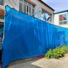 Heavy Duty 80% Sun Shade Cloth - Blue Sunshade Netting with Grommets for Garden, Pergola, Greenhouse - Outdoor Sunblock Mesh Tarp (5x10ft, 15x60ft, 20x20ft, 30x35ft, 45x55ft, 25x50ft)